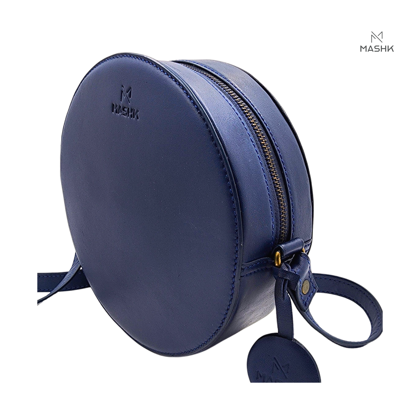 Hannah Round Slingbag - Cloud Burst Blue