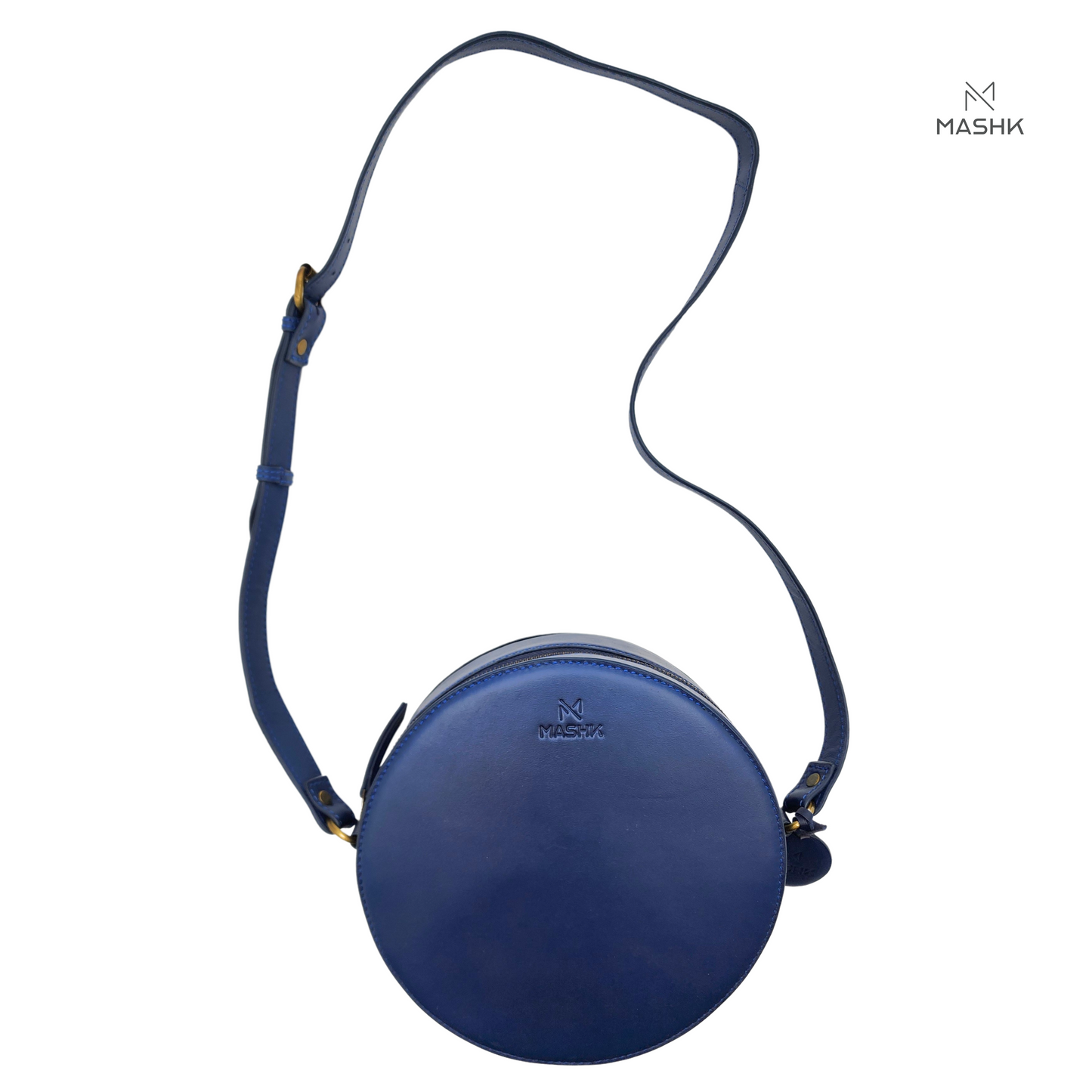 Hannah Round Slingbag - Cloud Burst Blue