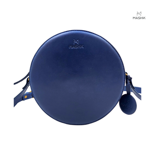 Hannah Round Slingbag - Cloud Burst Blue