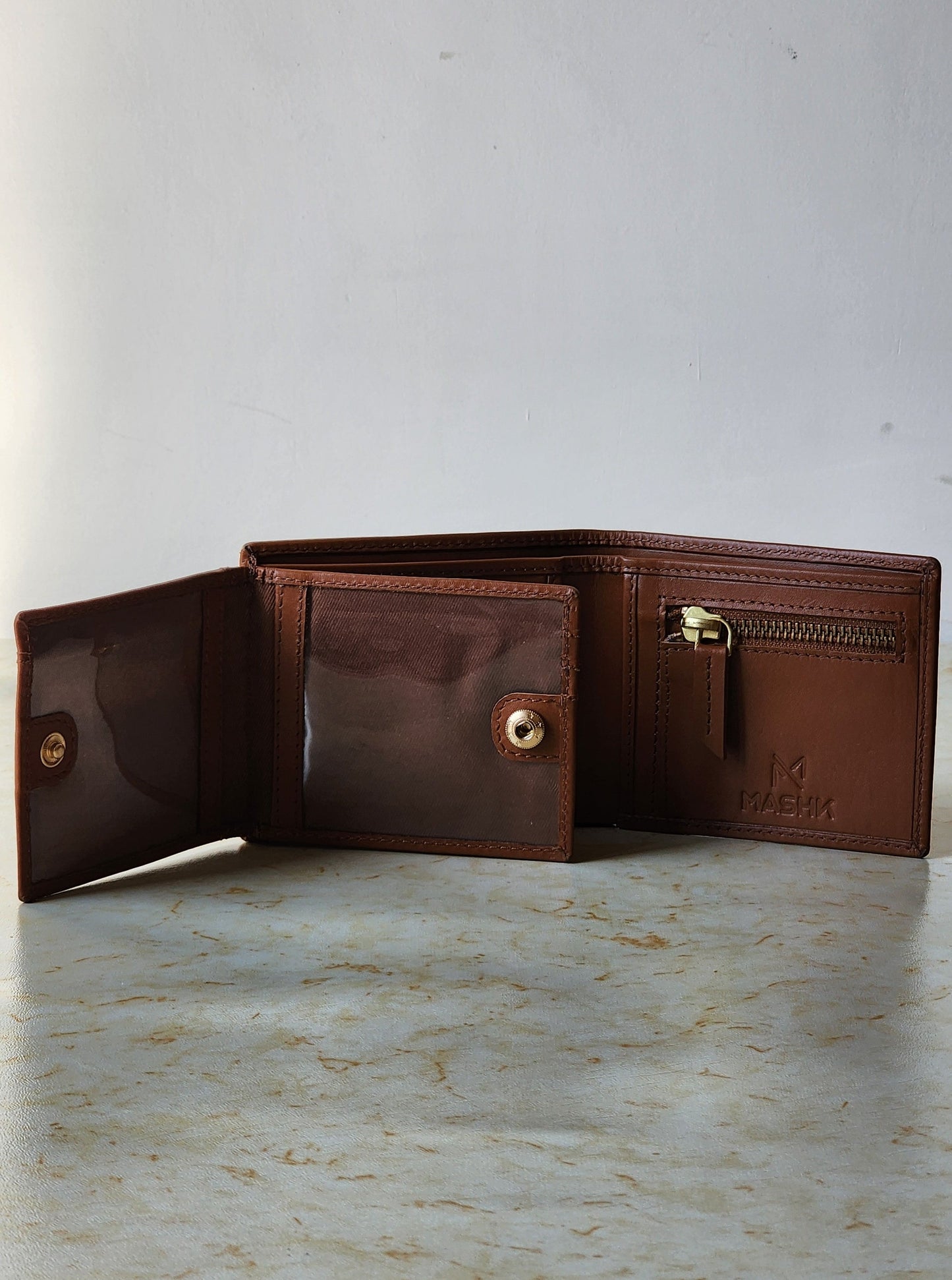 Parker Wallet – Cognac