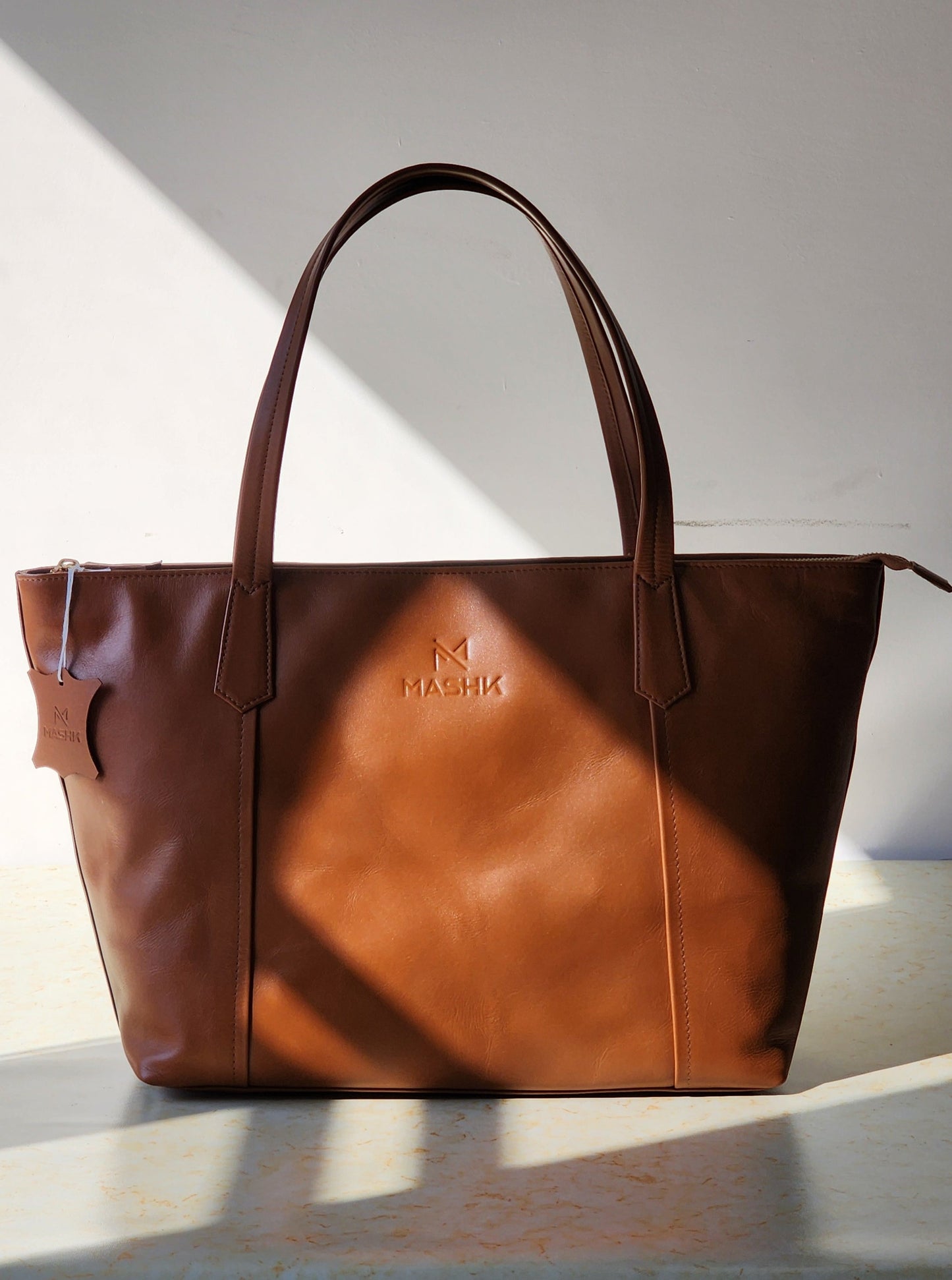 Diaz Tote – Cognac