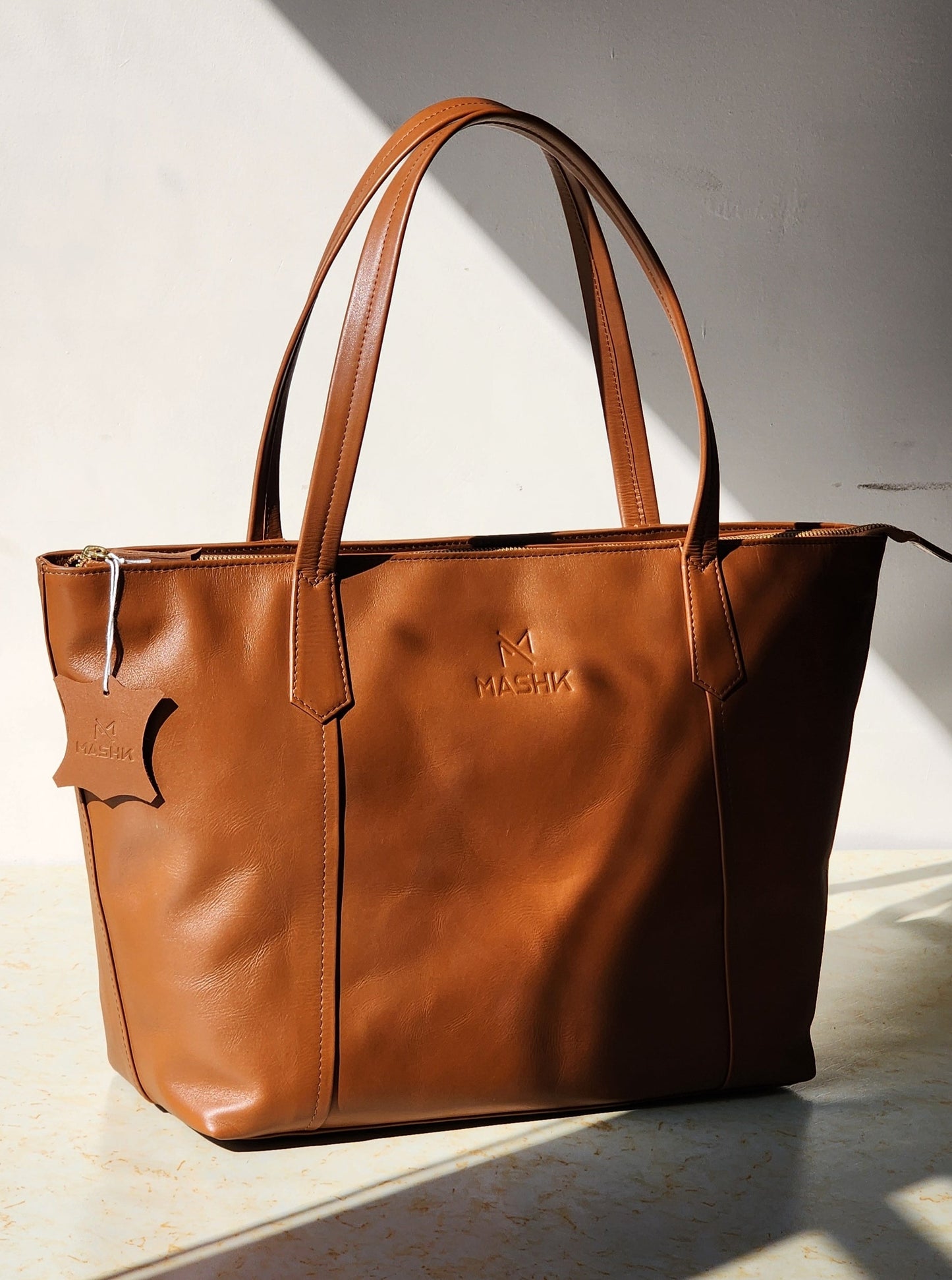 Diaz Tote – Cognac