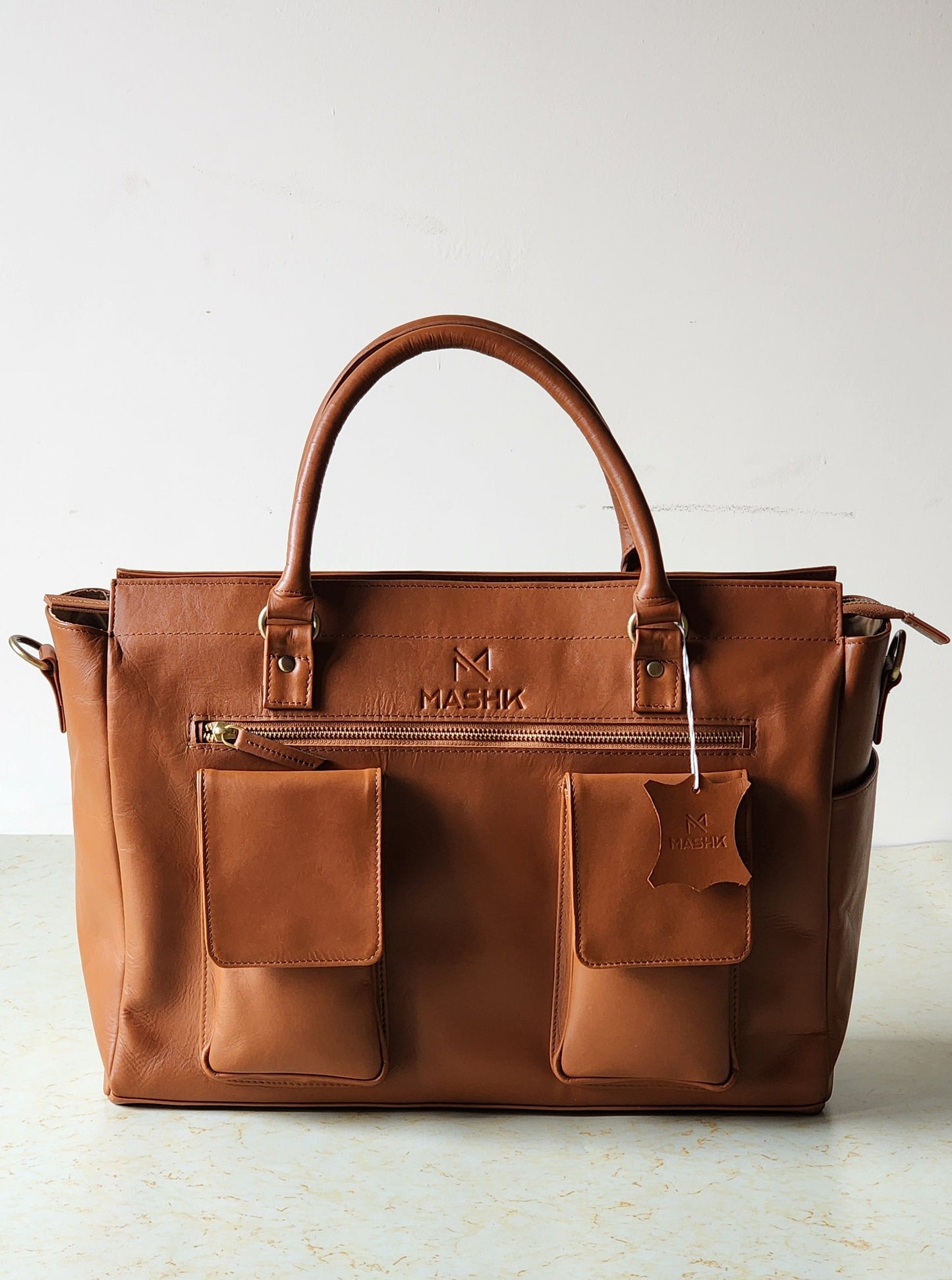 Olsen Tote – Cognac