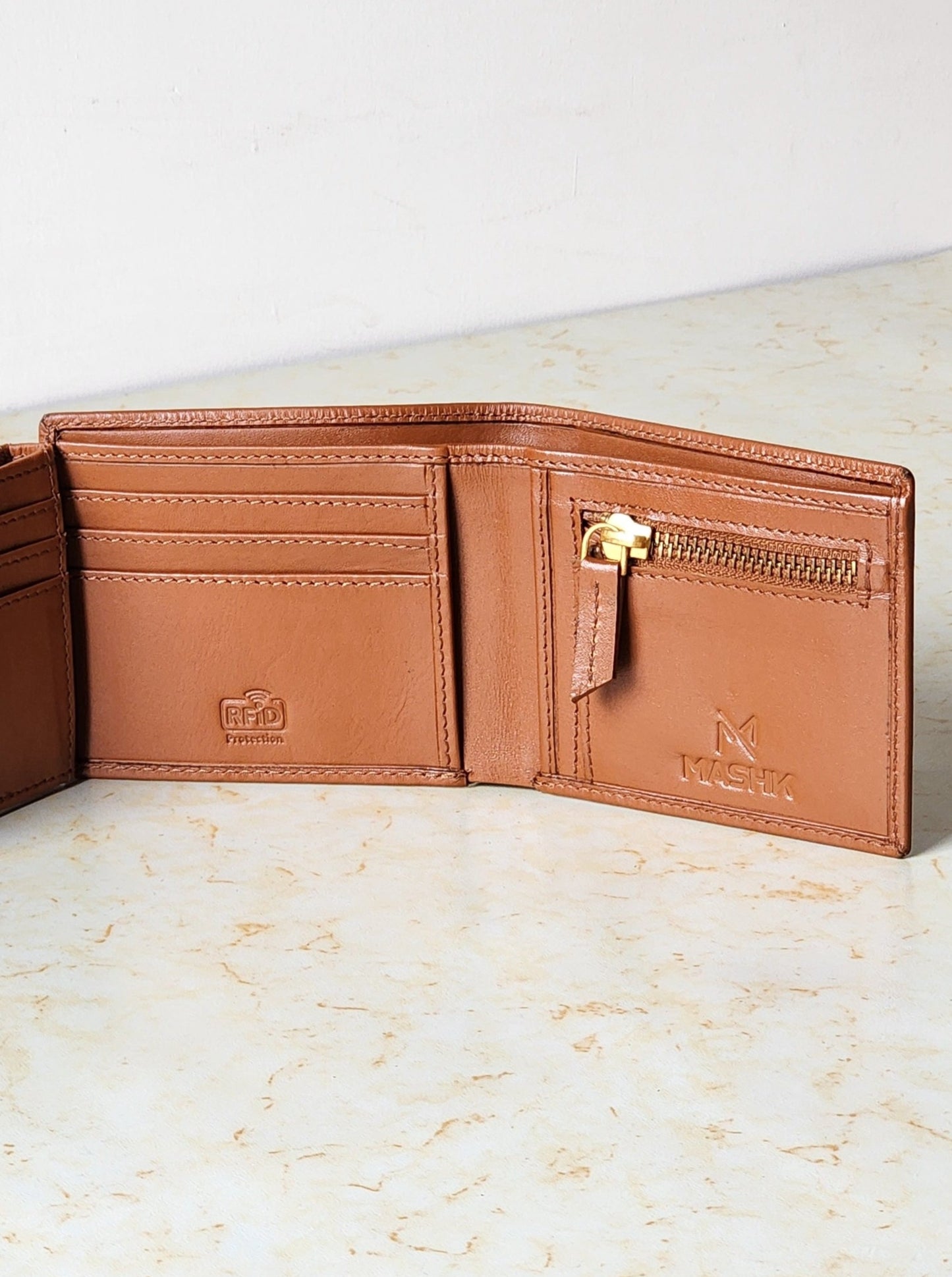 Parker Wallet – Cognac