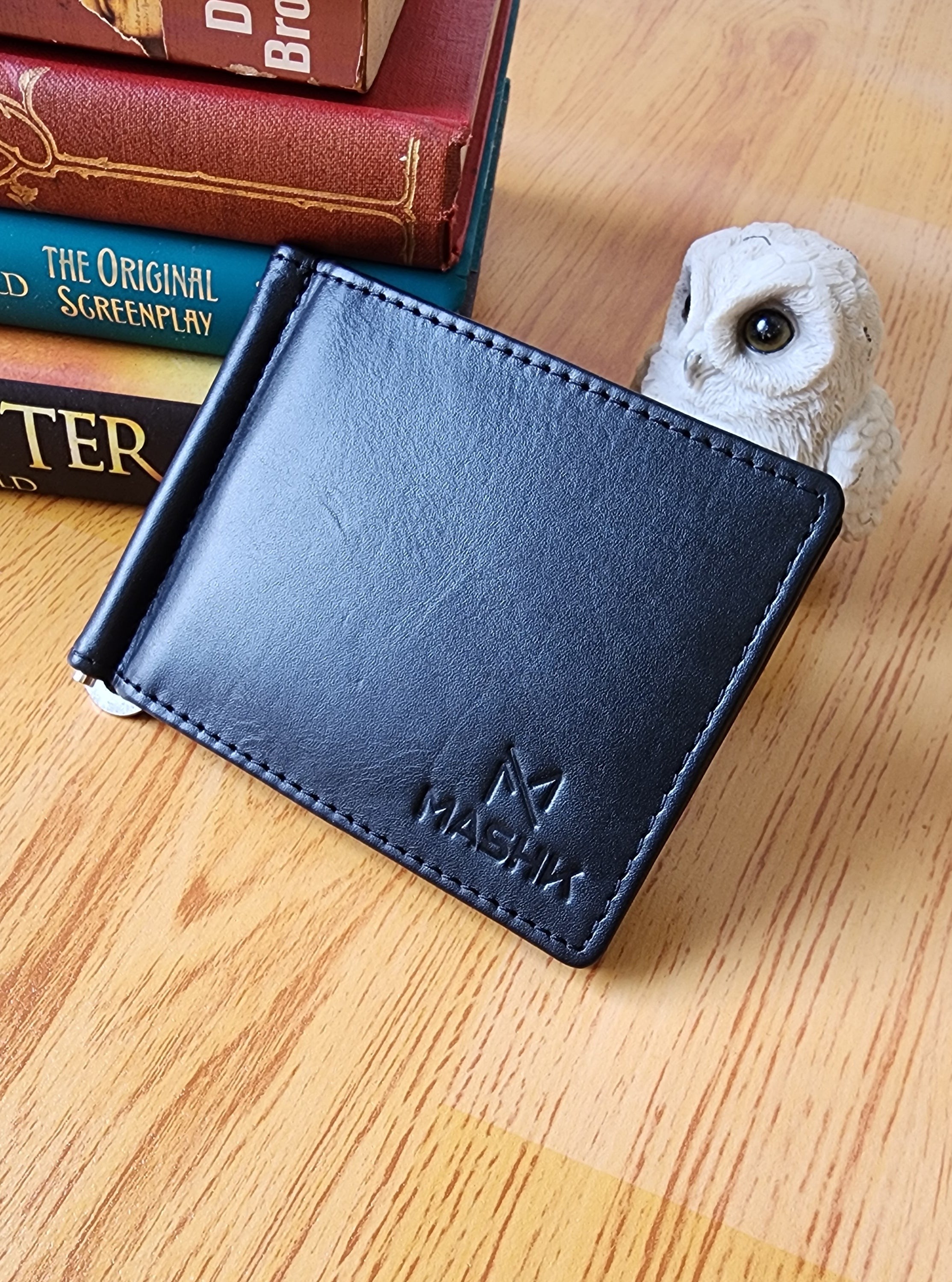 Money Clipper Card Holder - Classic Black – MASHK