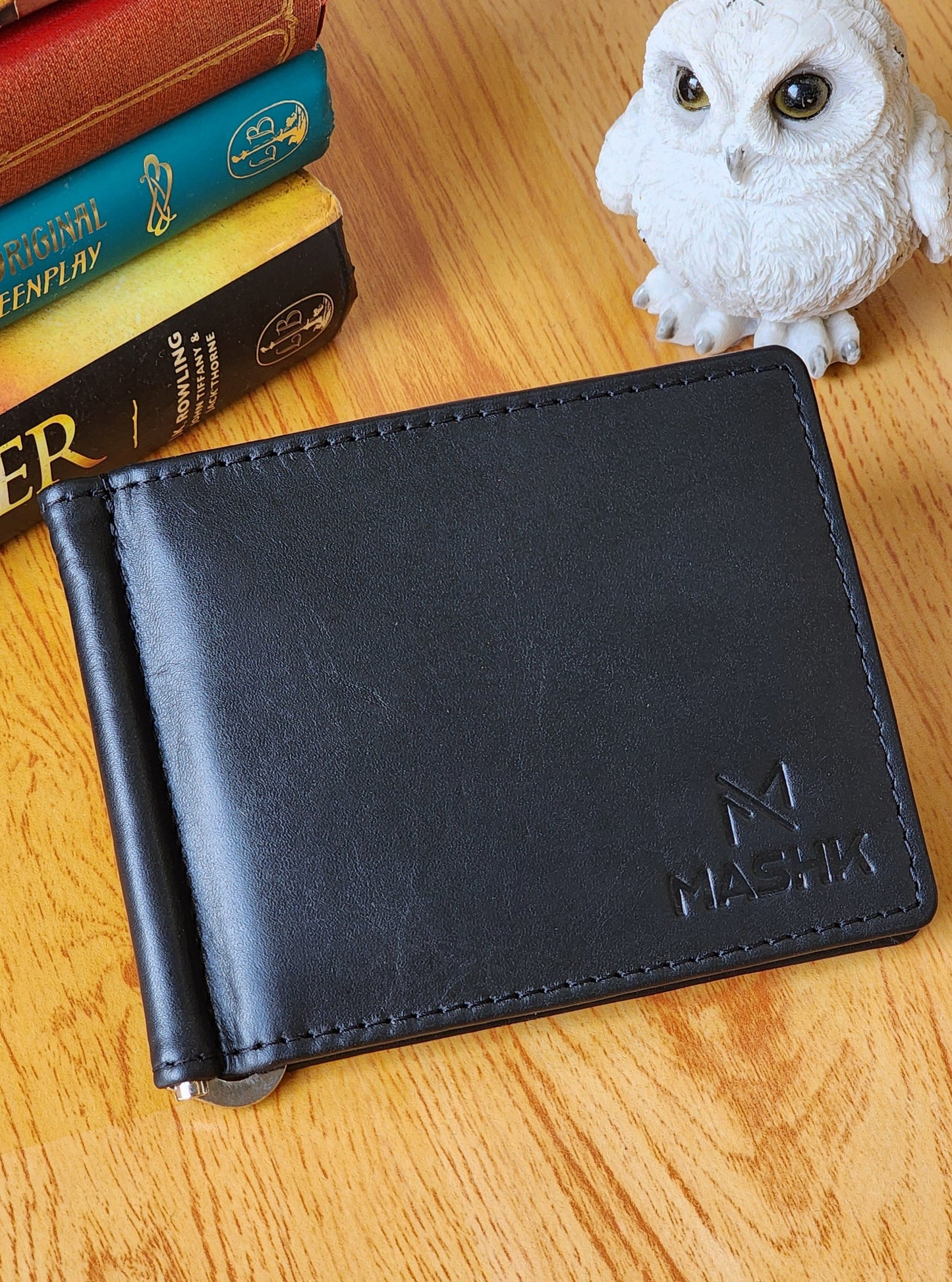 Money Clipper Card Holder - Classic Black